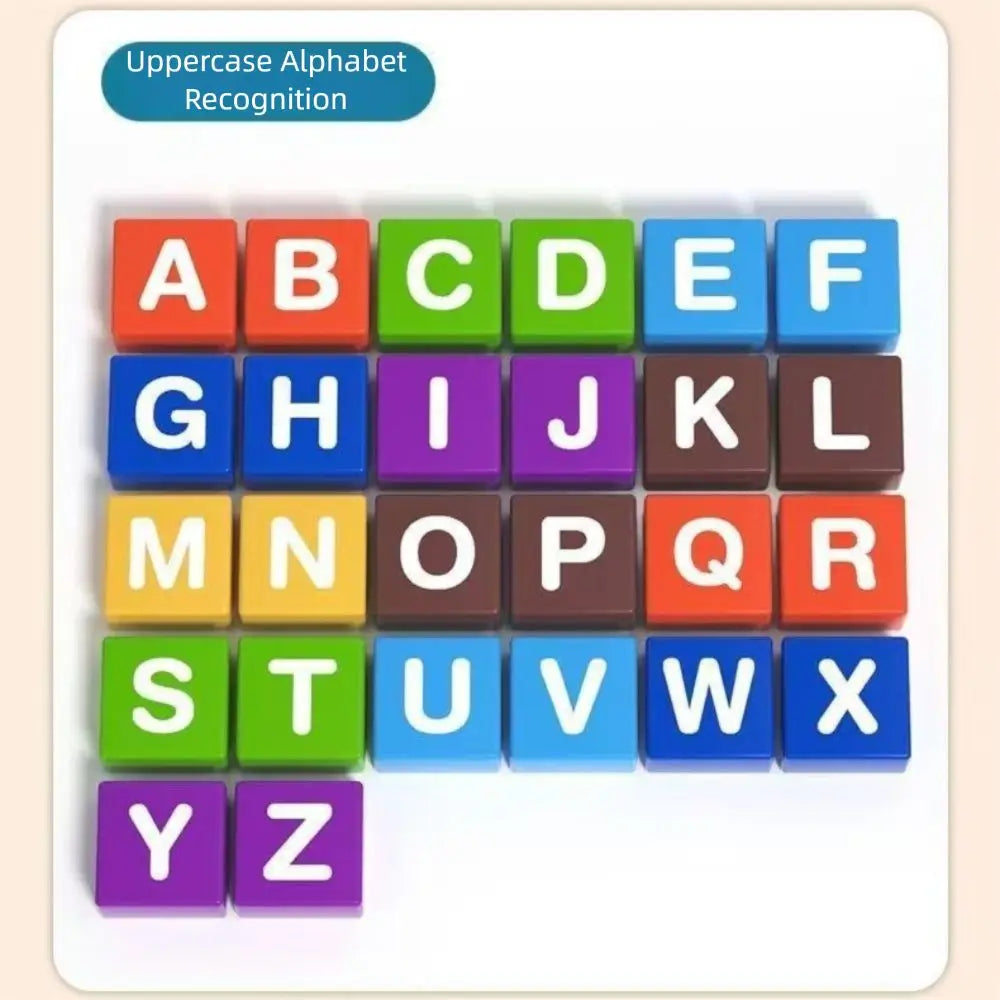 Educational Learning Wooden Wooden Building Blocks Early Learning With Storage Box Early Educational Wooden For Toddler
